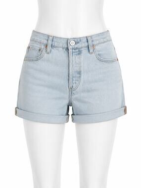 Levi's 501 Original Light Wash Cutoff Denim Shorts - Size 33